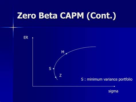 zero beta portfolio capm